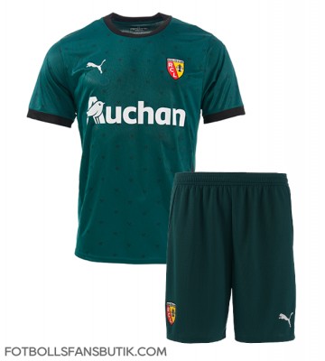 RC Lens Replika Bortatröja Barn 2024-25 Kortärmad (+ Korta byxor)